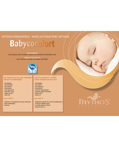 Matelas babycomfort 75x95 cm