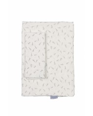 Housse de couette lit 100x140 cm misty allover