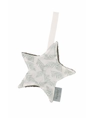 Doudou attache tetine moss allover