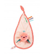 Peluche chien Charlie jacquard caramel