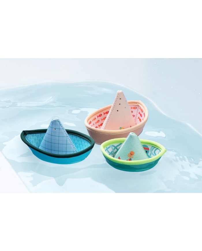 3 bateaux de bain JUNGLE