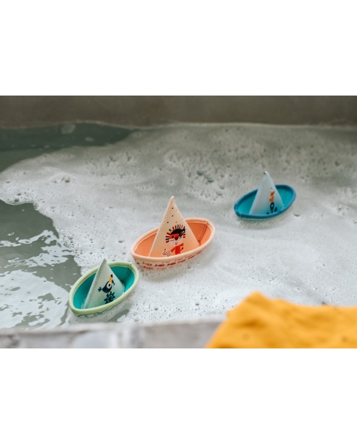 3 bateaux de bain JUNGLE