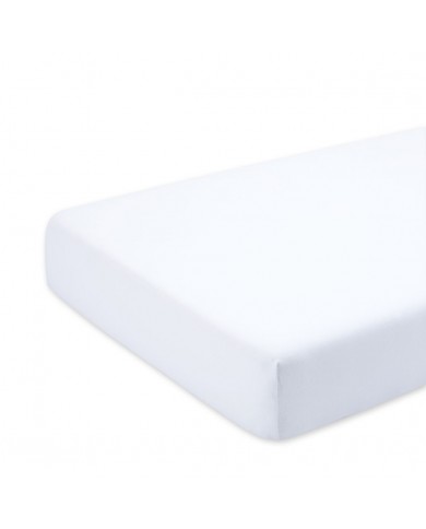Drap jersey parc 75/95 cm 10 snow Drap jersey parc 75/95 cm 10 snow