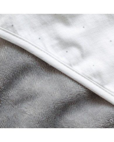 Cape de bain 90/90 cm Bamboo CHOUX 92 grizou