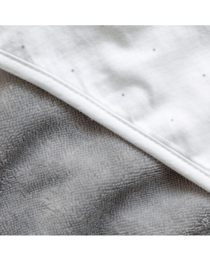 Cape de bain 90/90 cm Bamboo CHOUX 92 grizou