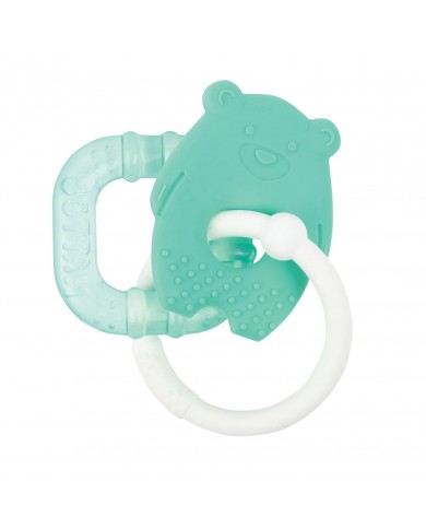 Anneau de dentition Réfrigérant Vert Silicone Anneau de dentition Réfrigérant Vert Silicone