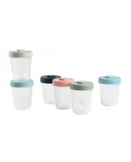 Pack 1er repas Storm (2x90ml + 4x150ml + 6x250ml + 2 cuillères silicone 1er âge)