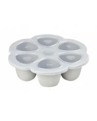Multiportions silicone 6 x 150 ml gris brume