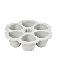Multiportions silicone 6 x 150 ml gris brume