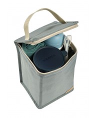 Pochette repas isotherme Vert sauge