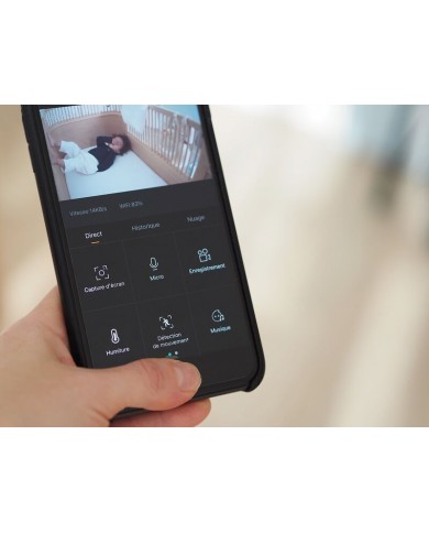 Babyphone Vidéo Zen Premium - Blanc Babyphone Vidéo Zen Premium - Blanc