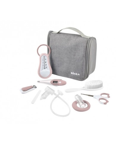 Trousse de soins nomade 9 accessoires old pink