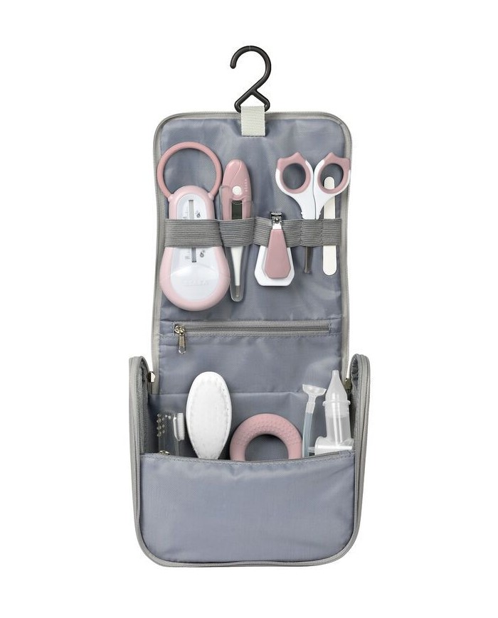 Trousse de soins nomade 9 accessoires old pink