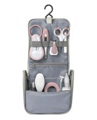 Trousse de soins nomade 9 accessoires old pink