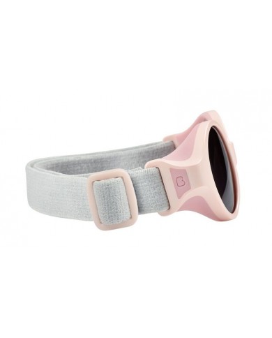 Lunettes bandeau élastiqué réglable 0-9 mois rose dragée Lunettes bandeau élastiqué réglable 0-9 mois rose dragée