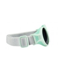 Lunettes bandeau élastiqué réglable 0-9 mois vert d'eau