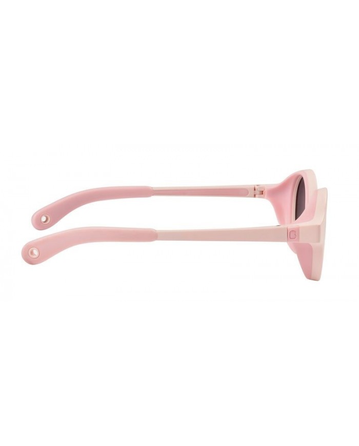 Lunettes cordon élastique 9-24 mois rose dragée effet miroir