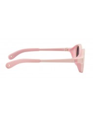 Lunettes cordon élastique 9-24 mois rose dragée effet miroir