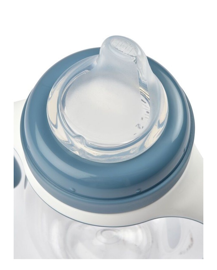 Biberon d'apprentissage 2 en 1 - 210ml - windy blue
