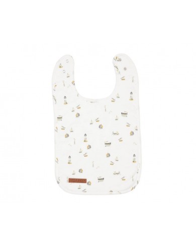 Bavoir Sailors Bay White
