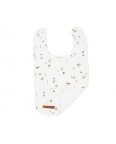 Bavoir Sailors Bay White