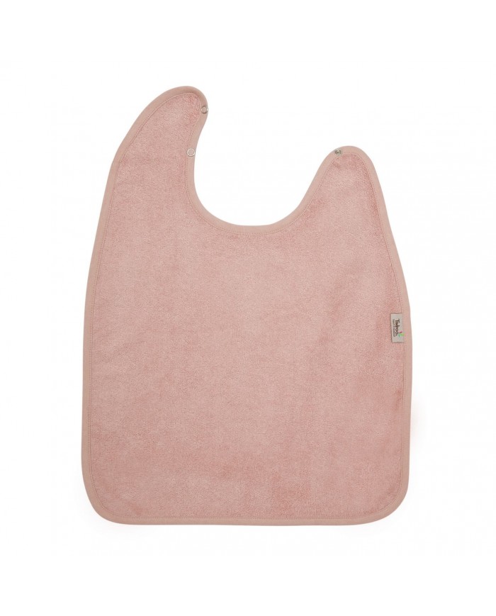 Bavoir xxl 37x50cm - Misty rose