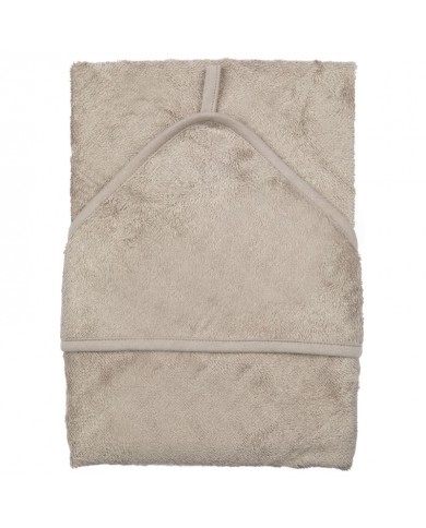 Cape de bain xxl (95x95cm) - Feather grey