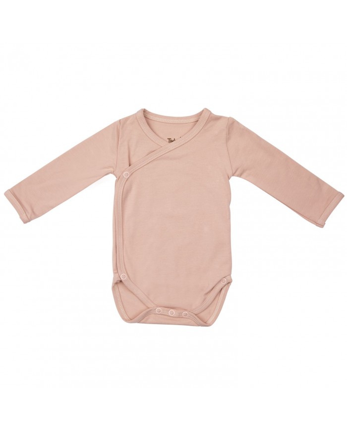 Body manche longue 86/92 - Misty rose