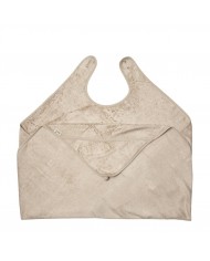 Cape de bain parent/enfant (98x104cm) - Feather grey