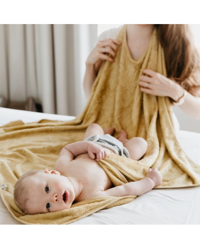 Cape de bain parent/enfant (98x104cm) - Graphit