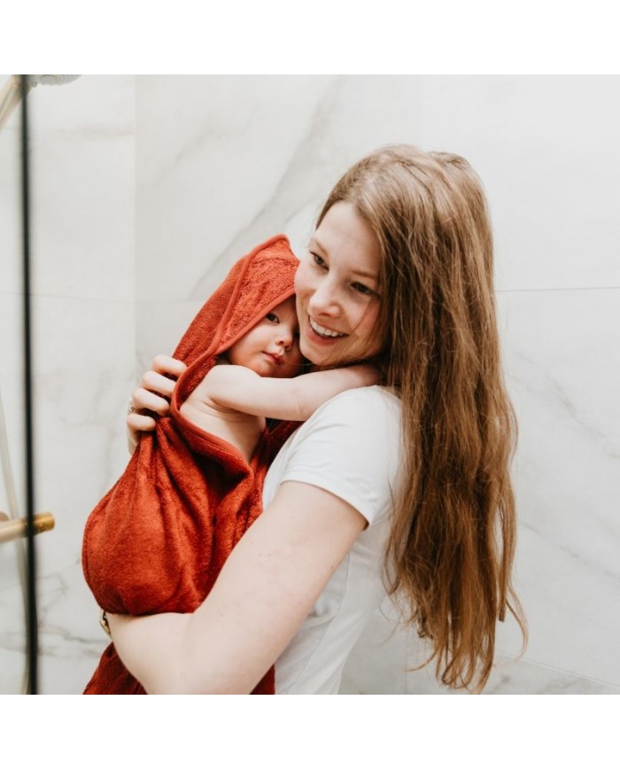 Cape de bain parent/enfant (98x104cm) - Graphit