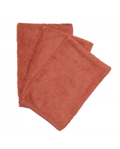 Gants de toilette (3 pieces) - Apricot blush Gants de toilette (3 pieces) - Apricot blush
