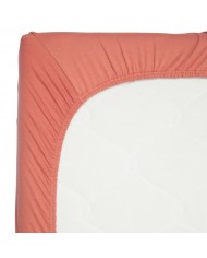 Drap housse 75x95+15 - Apricot blush