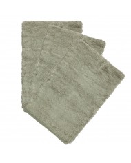 Gants de toilette (3 pieces) - Whisper green