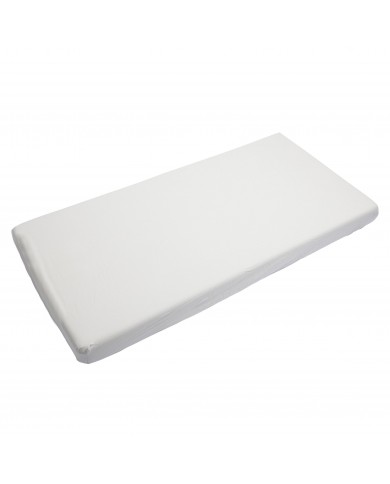 Drap housse jersey 40x90cm, Blanc