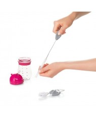 Ensemble de goupillons pour tire-lait & gobelet Gris