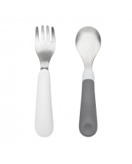 Fourchette & cuillère  inox Grey