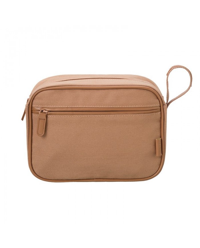 Trousse de toilette uni Tawny Brown