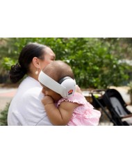 Casque anti-bruit 0-18 m blanc - blanc