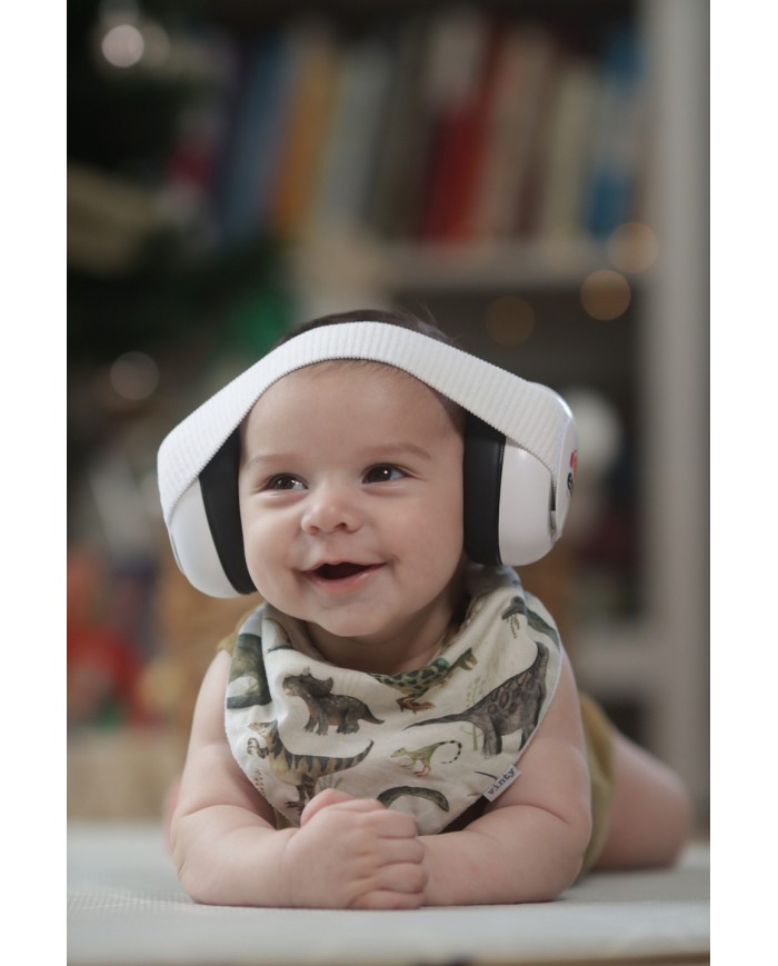 Casque anti-bruit 0-18 m blanc - blanc