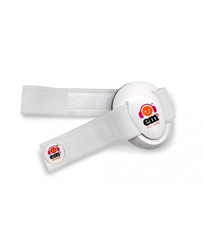 Casque anti-bruit 0-18 m blanc - blanc