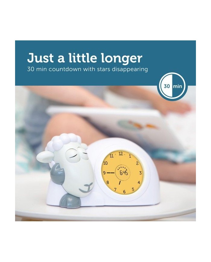 Réveil mouton Sam - gris