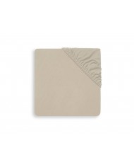 Drap housse Jersey 60x120cm Biscuit