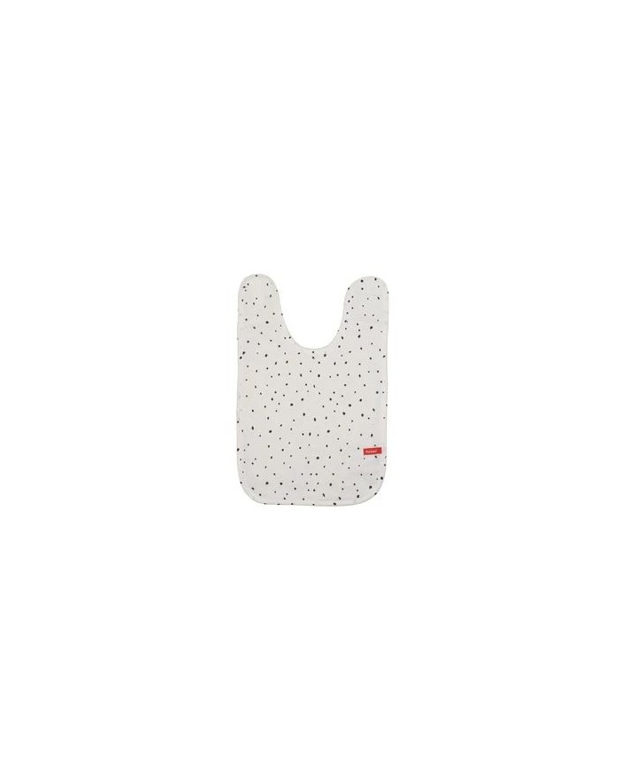 Bavoir velcro large Spots
