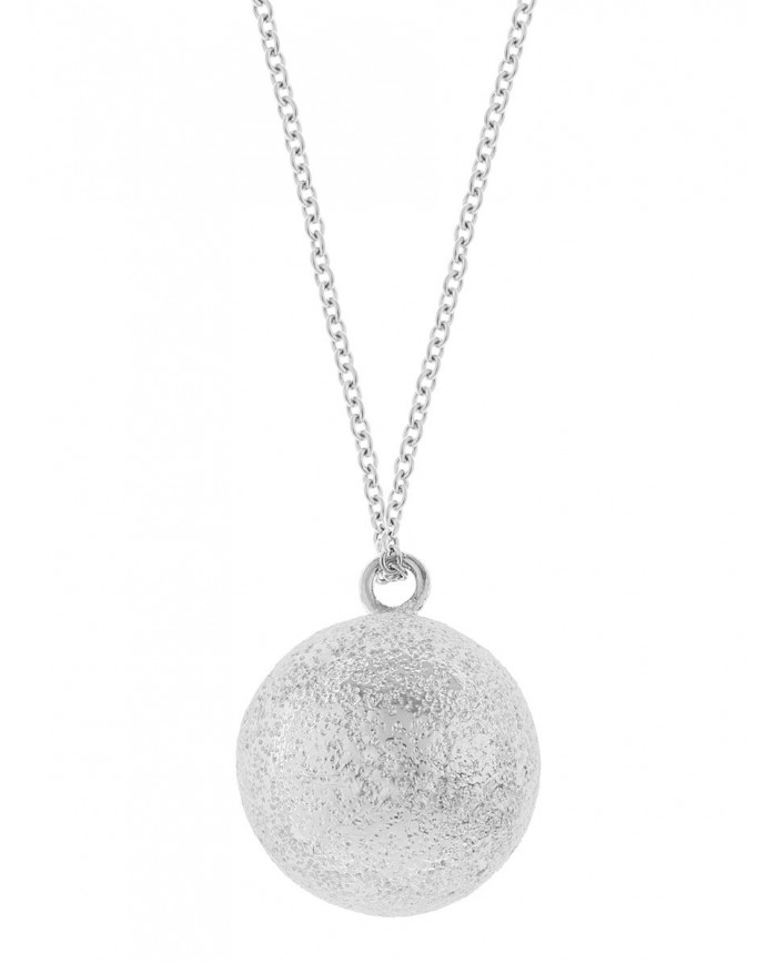Boule argent chaine argent