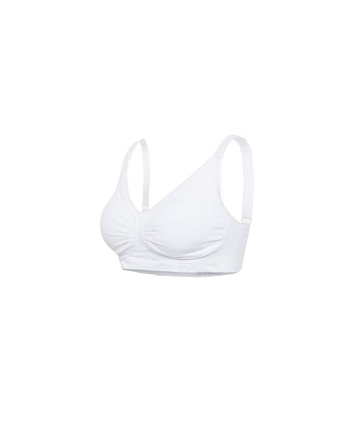 Soutien-gorge grossesse et allaitement rembourré Carri-Gel Blanc XXL
