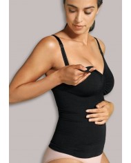Top d'allaitement gainant Noir XL