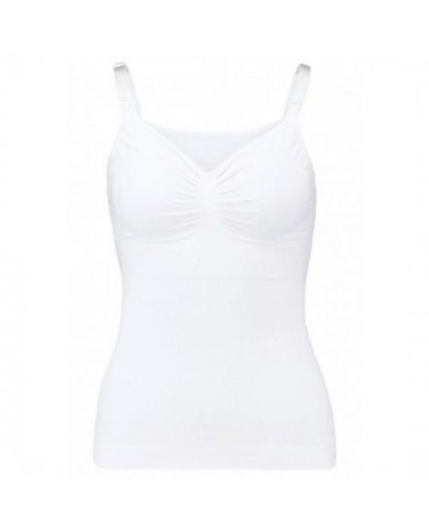 Top d'allaitement gainant Blanc S Top d'allaitement gainant Blanc S