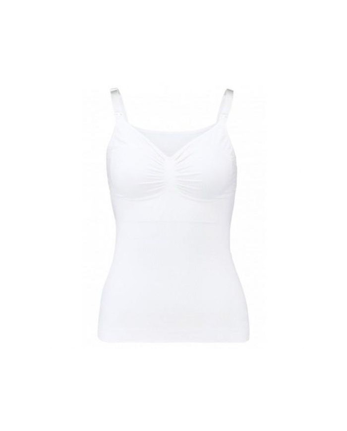 Top d'allaitement gainant Blanc S