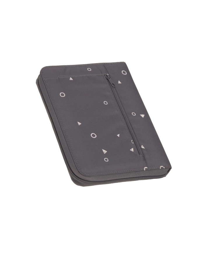 Pochette carnet de santé, Universe anthracite